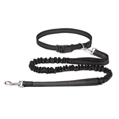 Hand Free Dog Leash for Pet Walking Running Jogging Adjustable Dog Leash Waist Belt Chest Strap Traction Rope Dog Accessories